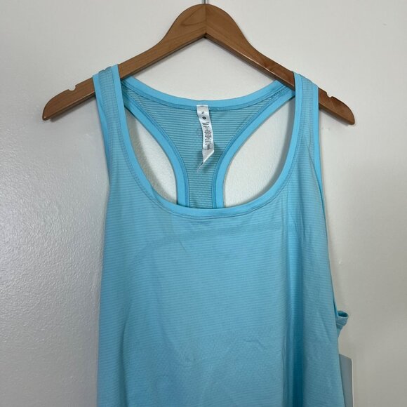 Lululemon Athletic Swiftly Tech RB Tank Top 2.0 Race Icing Blue NWT Size 20 - Picture 3 of 7